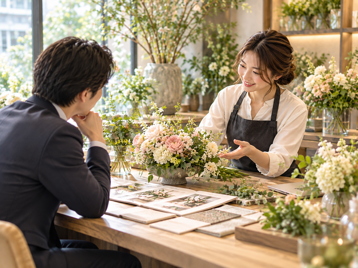店舗・オフィスの装花相談